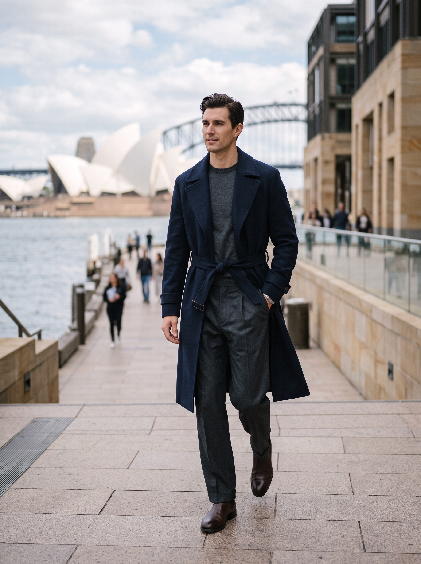 Harbor Noir: Impeccable Twilight Tailoring in Sydney, Australia - August 2026