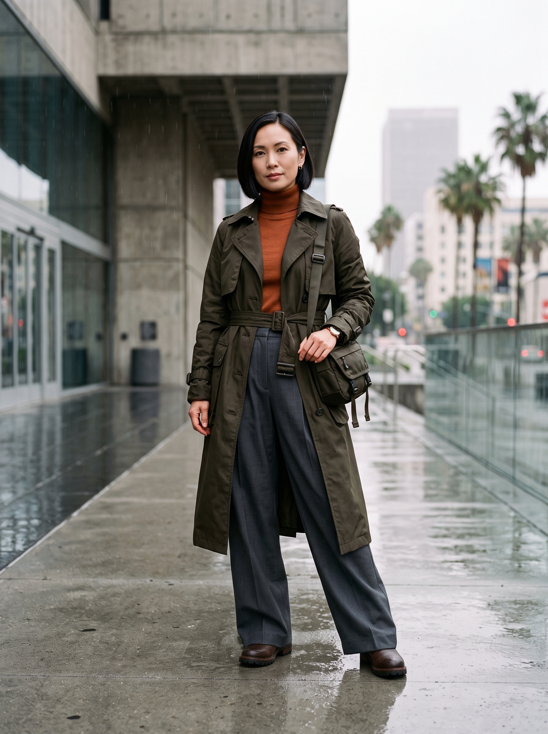 Los Angeles, USA Gender-Neutral / Unisex Techwear Ensemble