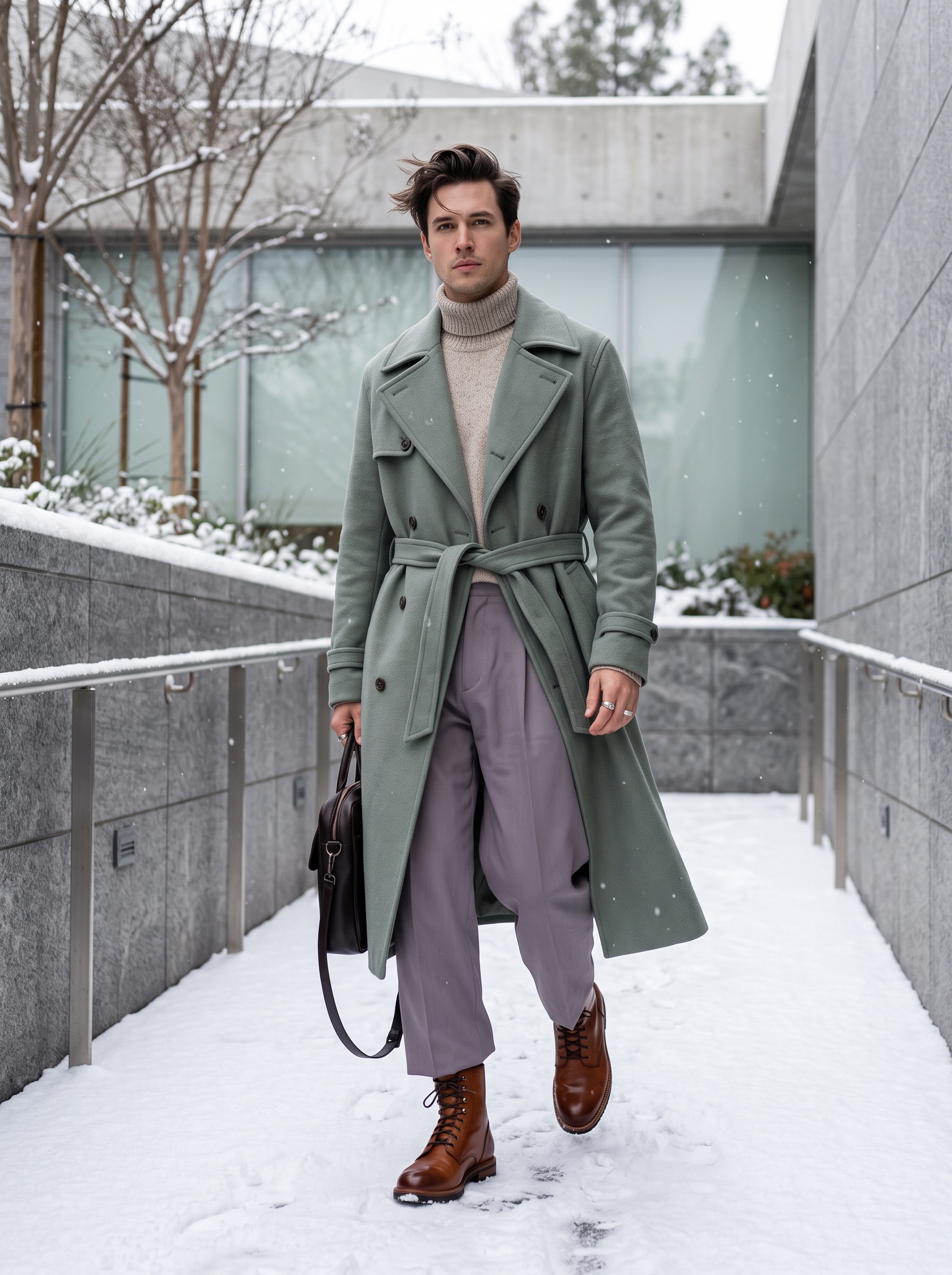 Los Angeles, USA Menswear Gothic / Dark Academia Ensemble - August 2026